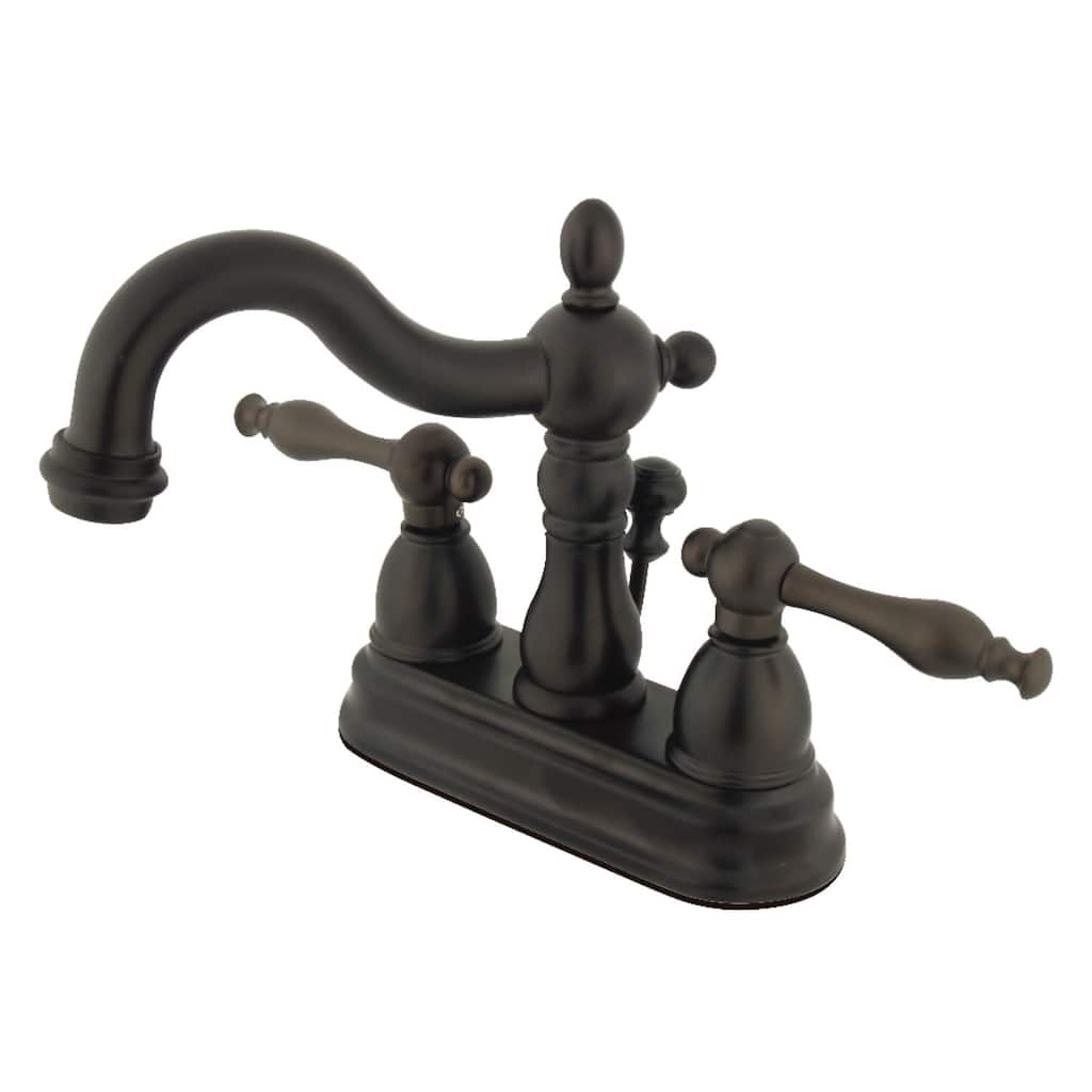 Kingston Brass Heritage 1.2 GPM Centerset Bathroom Faucet with Pop-Up