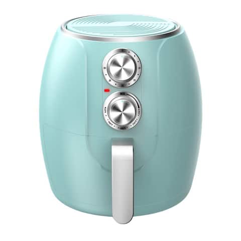 Brentwood 3.2 Quart Electric Air Fryer in Turquoise