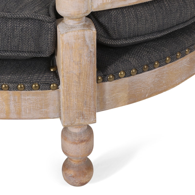 Rines Upholstered Medium Pet Bed by Christopher Knight Home