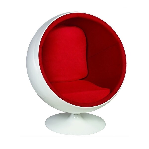 Red shop ball chair