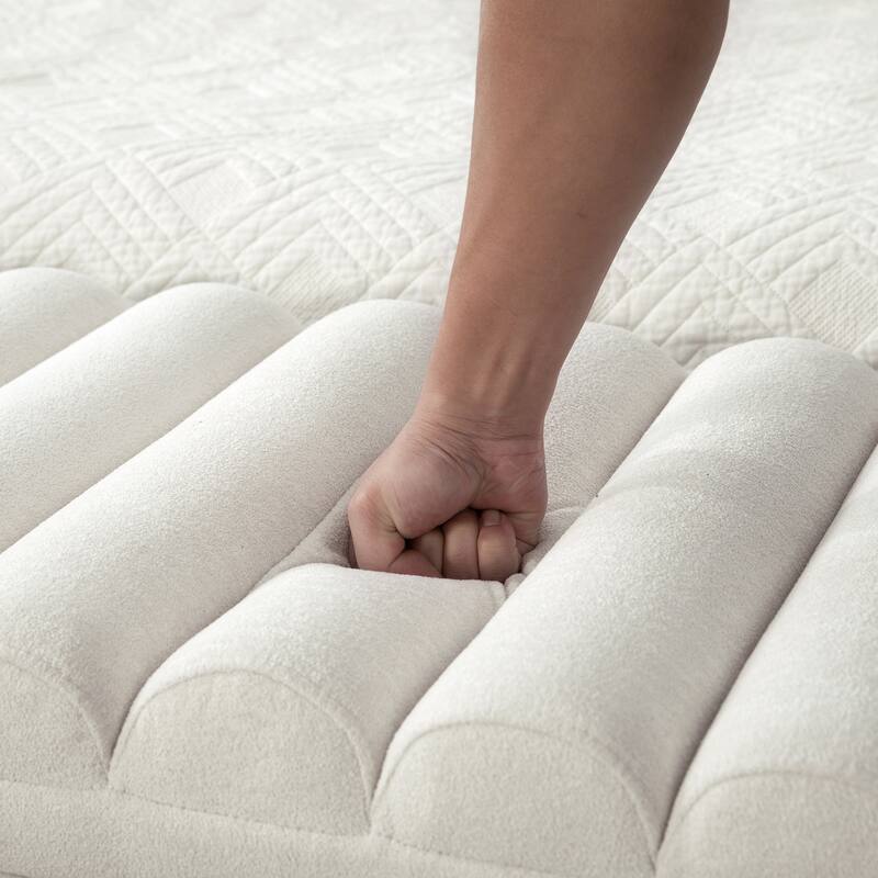 65.55" Storage Ottoman Bench, Bed of End Bench Upholstered Bench with Rolled Armrests