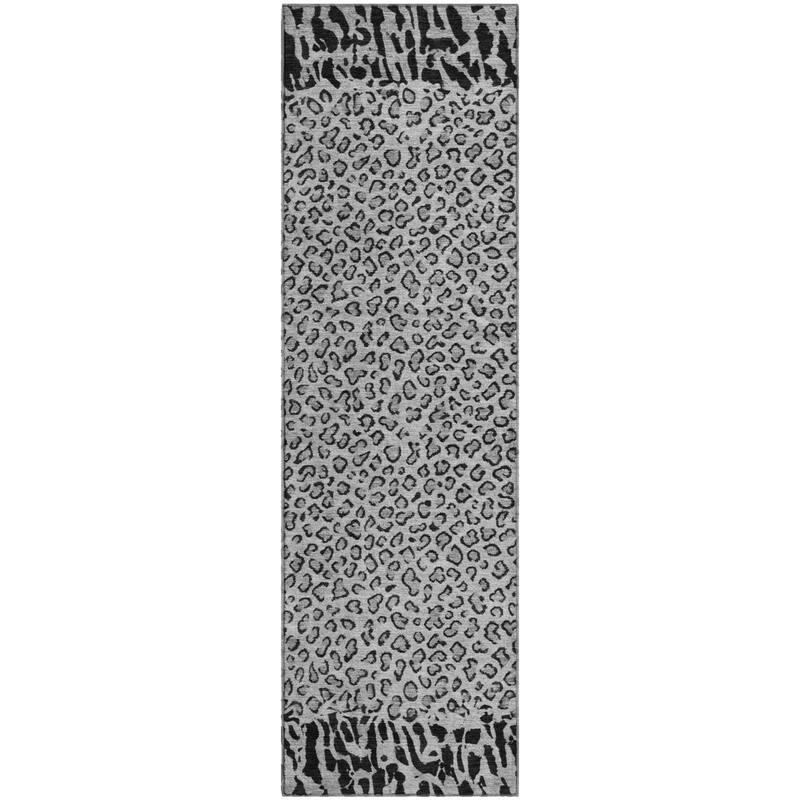 Premium Washable Super Soft Animal Print Border Mayfield Rug