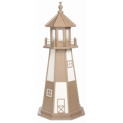 Cape Henry Weatherwood and White Poly Lighthouse