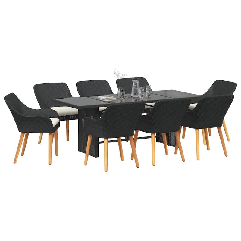 Outdoor Dining Table with UV-Resistant Material