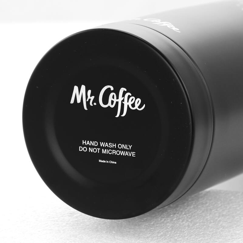 Mr. Coffee Luster Javelin 3pc 16 oz S/S Thermal Travel Bottle Set