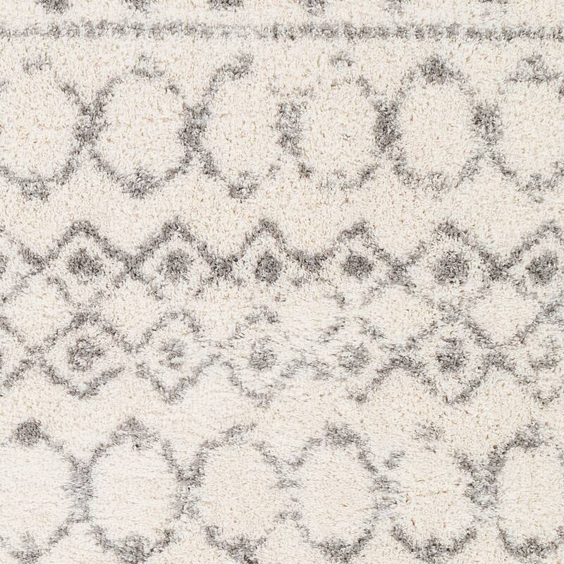 Livabliss Akai Plush Moroccan Stripe Area Rug
