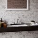 preview thumbnail 14 of 15, Karran Tryst KBF464 2-Handle Three Hole Widespread Bathroom Faucet with Matching Pop-up Drain