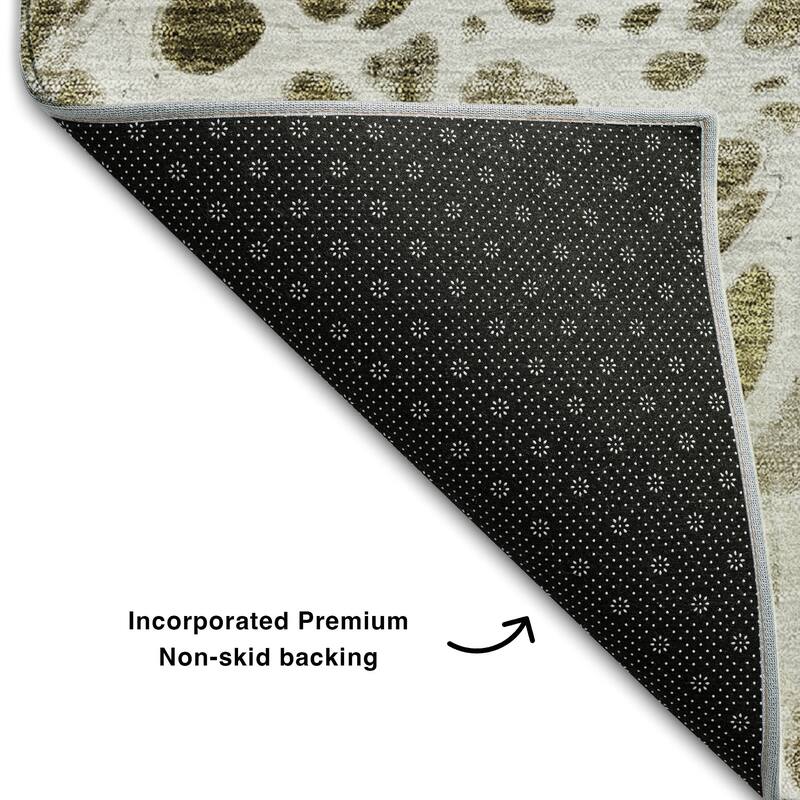 Premium Washable Super Soft Abstract Ink Mayfield Rug