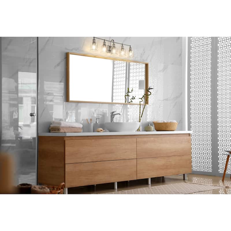 Bellevue Georgia 5 Light 41" Wide Bathroom Vanity Light