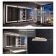 preview thumbnail 81 of 82, Modland 48"-72"W x 36"H Lighted Bathroom Medicine Cabinet with Backlit & Frontlit Modes,Anti-Fog