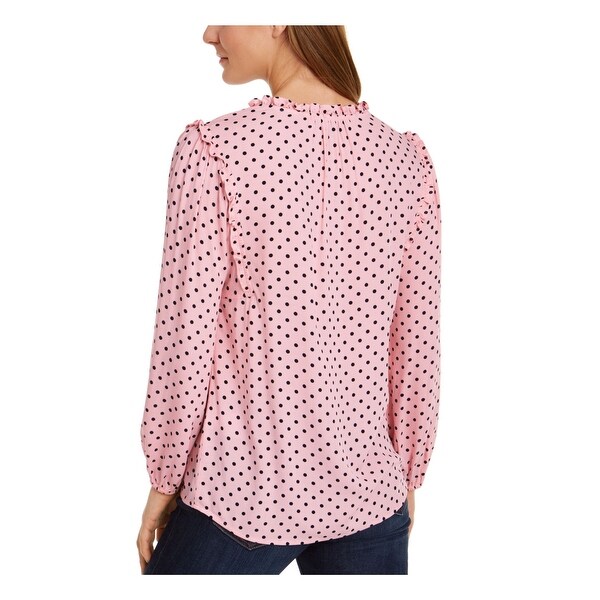 polka dot womens blouse