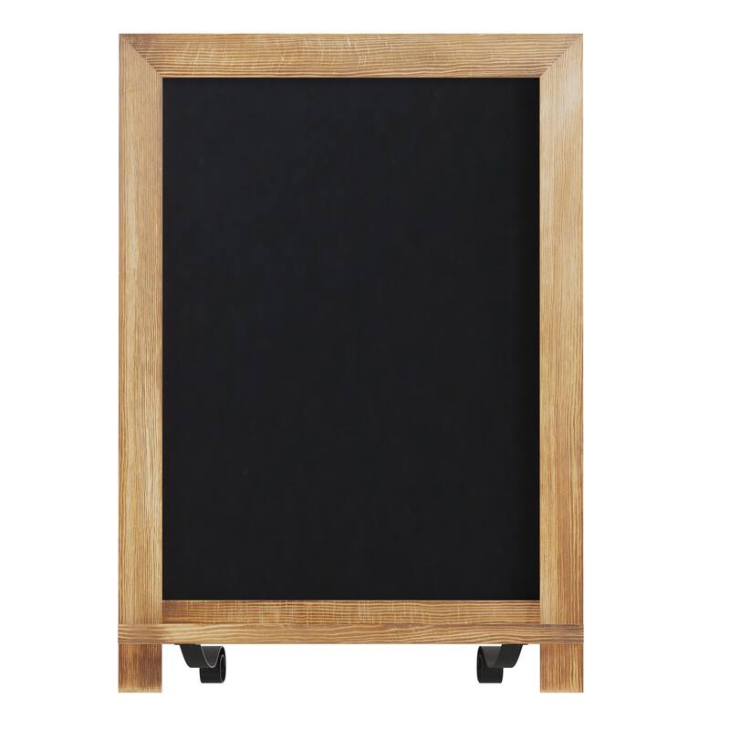 Freestanding Tabletop or Wall Mount Magnetic Chalkboard
