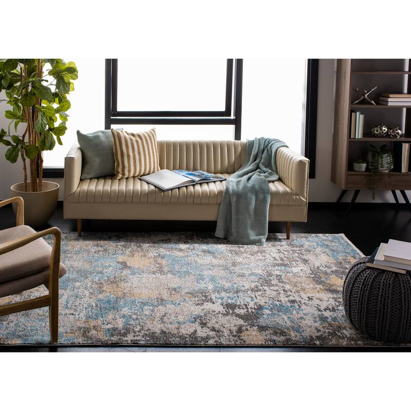 SAFAVIEH Shivan Magnisina Vintage Abstract Rug
