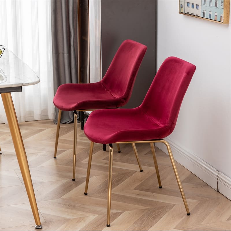 Modern Velvet Dining Chair (Set of 2)
