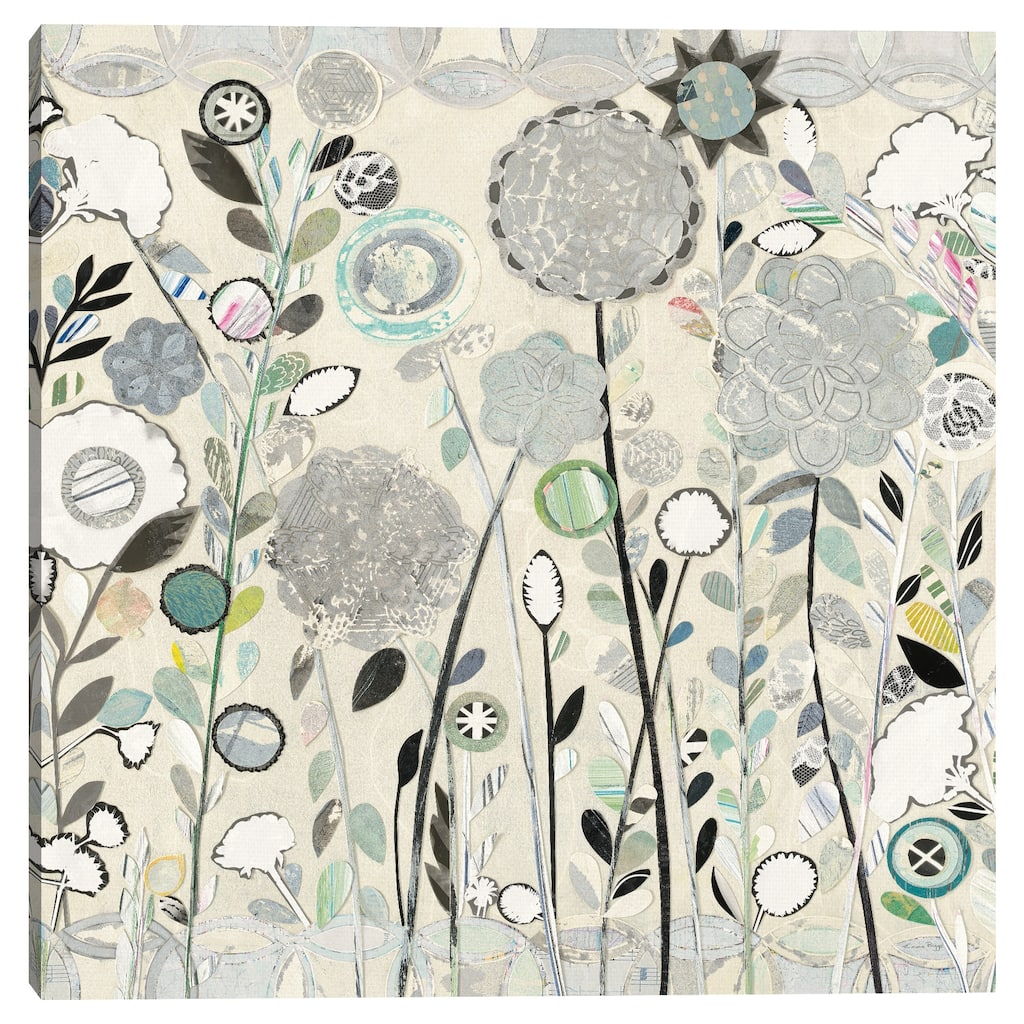 Interlocking Shadows by Candra Boggs Canvas Art Print