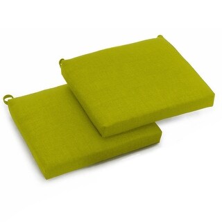 20-inch by 19-inch Polyester Chair Cushion Black Set of Four 20-inch by 19-inch Polyester Chair Cushion Black Set of Four