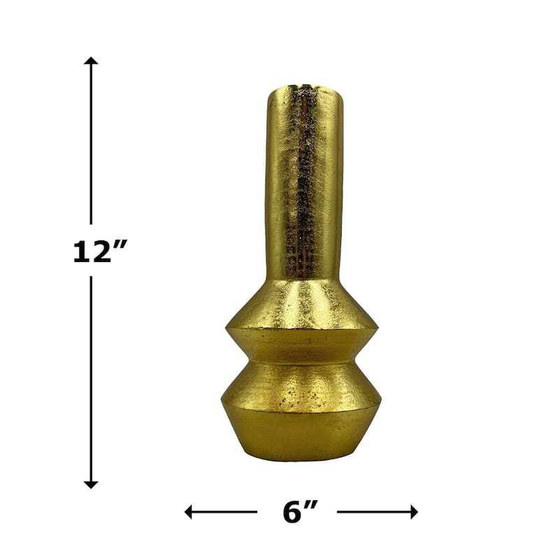 Decorative Handmade Aluminum Modern Flower Vase