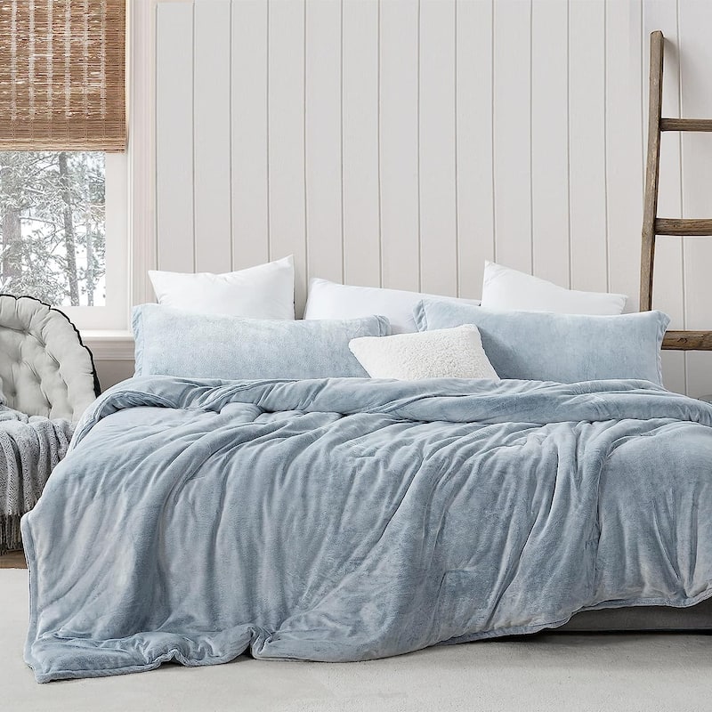 Coma Inducer® Oversized Comforter Set - Frosted River Blue
