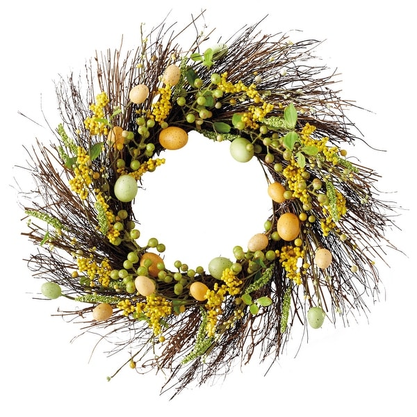 DII Spring Garden Wreath. Opens flyout.