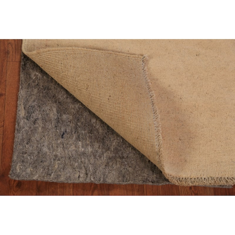 Gabbeh Oriental Foyer Rug Hand-Knotted Wool Carpet - 2'1"x 3'0"