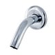 preview thumbnail 7 of 10, Kingston Brass Trimscape 6-Inch Shower Arm with Flange Polished Chrome