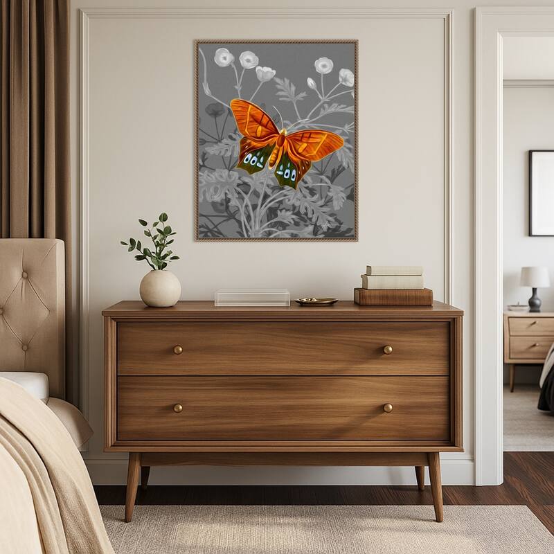 On Display No. 3 by James Burghardt Framed Canvas Wall Art Print