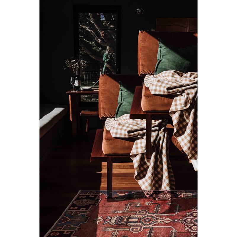 ECARPETGALLERY Hand-knotted Konya Anatolian Red Wool Rug - 3'10 x 7'8