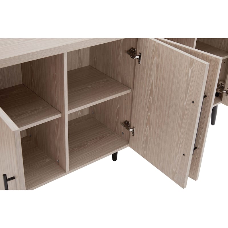 Manhattan Comfort Mid Century Modern Jodie 64.6 Inch Sideboard
