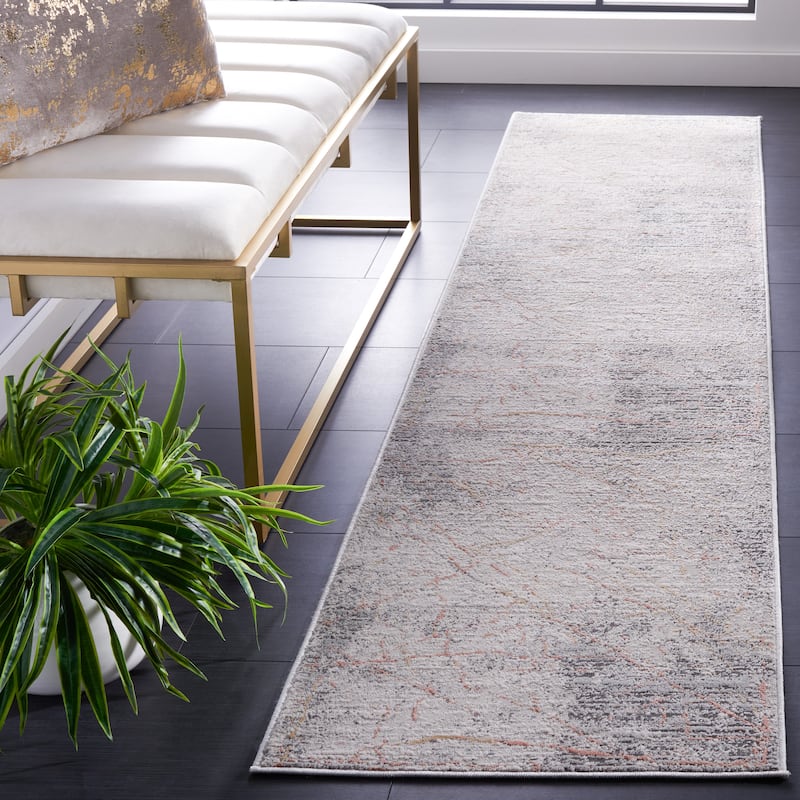 SAFAVIEH Vogue Lenora Modern Abstract Rug - 2' x 8' Runner