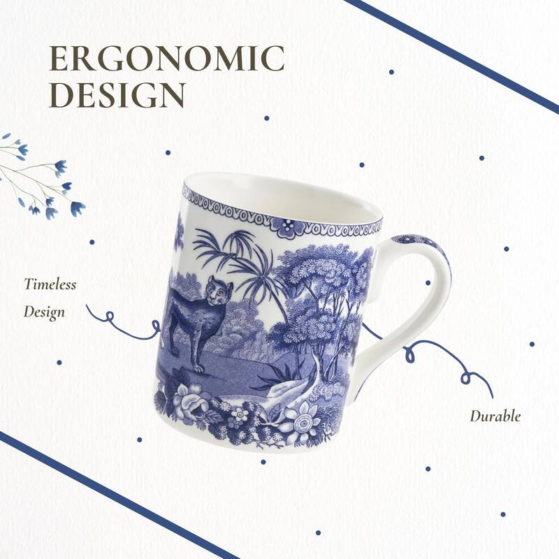 Spode Blue Room Aesops Fable Mug