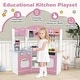 preview thumbnail 19 of 28, Honeyjoy Corner Kitchen Playset with Coffee Machine Oven Microwave - See Details