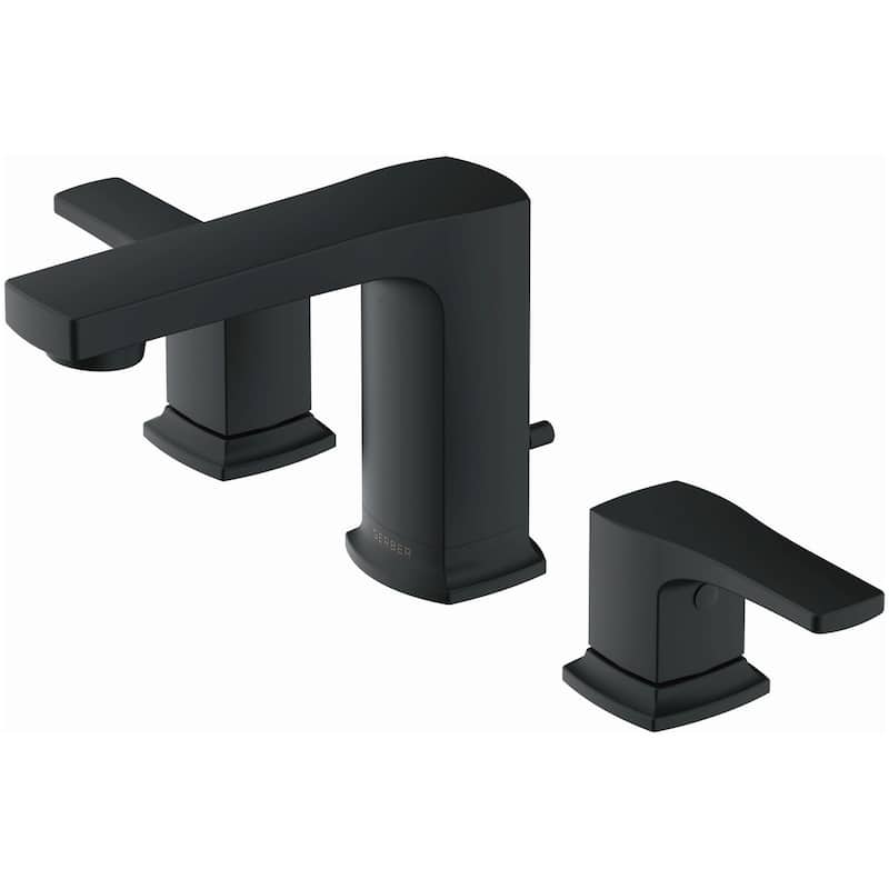 Gerber D304170 Tribune 1.2 GPM Widespread Bathroom Faucet with Pop-Up - Satin Black