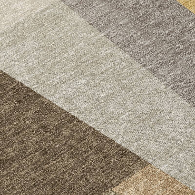 Machine Washable Indoor/ Outdoor Contemporary Jolie Chantille Rug