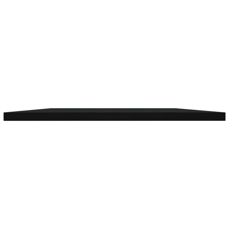 vidaXL Bookshelf Boards 8 pcs Black 31.5"x15.7"x0.6" Chipboard