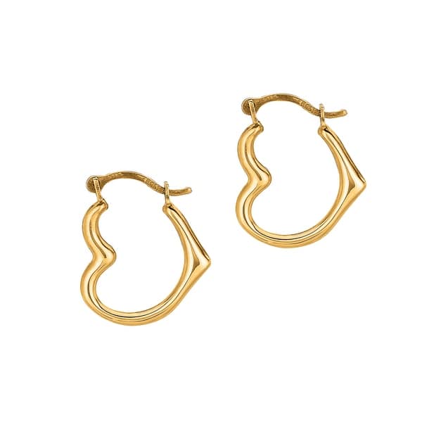 Teardrop Dangle Earrings Solid 14k Yellow Gold Hollow Fancy Polished Fashion Genuine 25 x 15 mm 