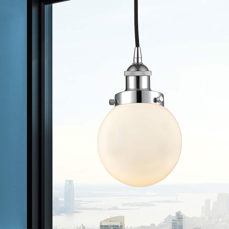 Innovations Lighting 616-1PH-10-6 Beacon Pendant Beacon 6" Wide Mini