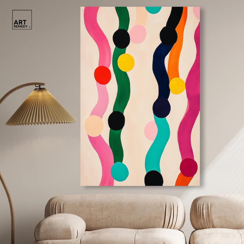 Pearl Colors I Canvas by Art Remedy, Gallery Wrapped