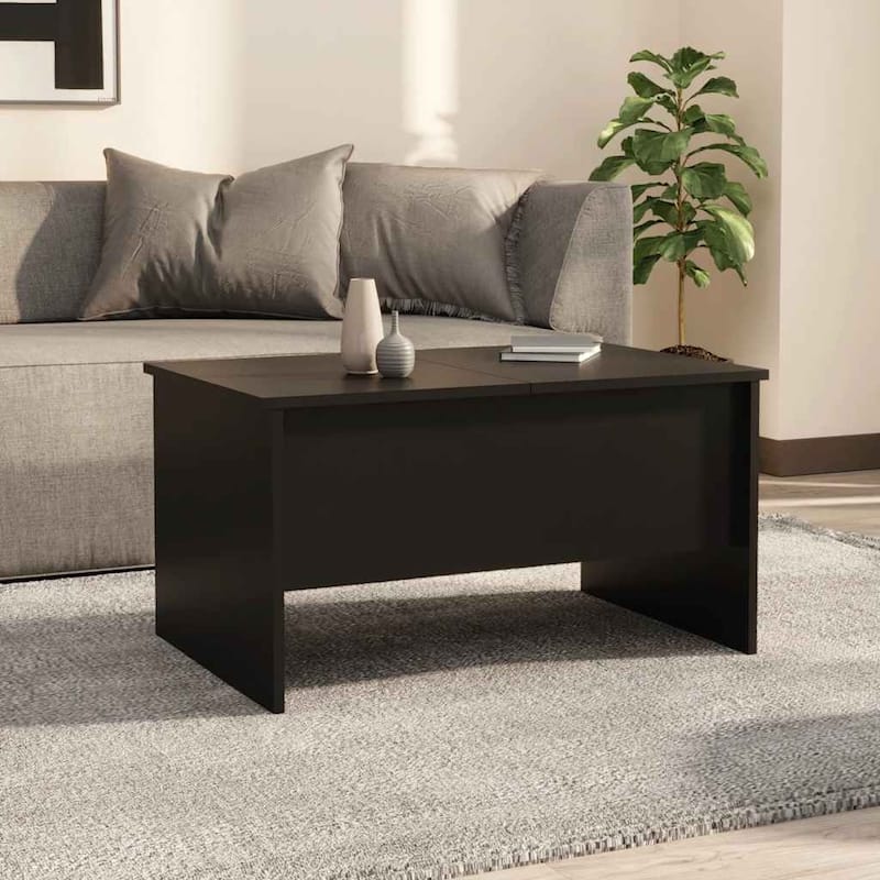 vidaXL Coffee Table Lift Top End Table Accent Side Sofa Table Engineered Wood - 31.5" x 19.7" x 16.7"