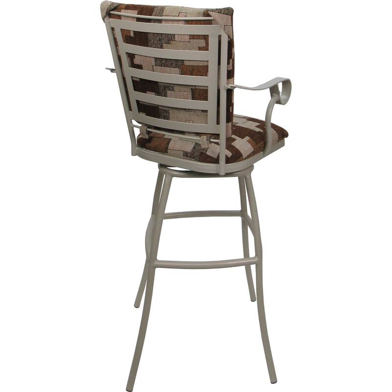 Set of 3 Outdoor Indoor Bar Stool Counter Extra Tall - Jenna PB Arms