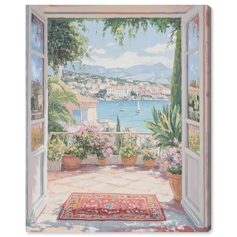 Room with a View Canvas by Art Remedy, Gallery Wrapped - 36" x 45"