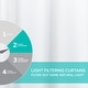 preview thumbnail 101 of 99, ATI Home Indoor/Outdoor Solid Cabana Tab Top Curtain Panel Pair