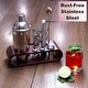 preview thumbnail 12 of 14, Bar Social 10 piece Bartender Cocktail Shaker Set with Stand