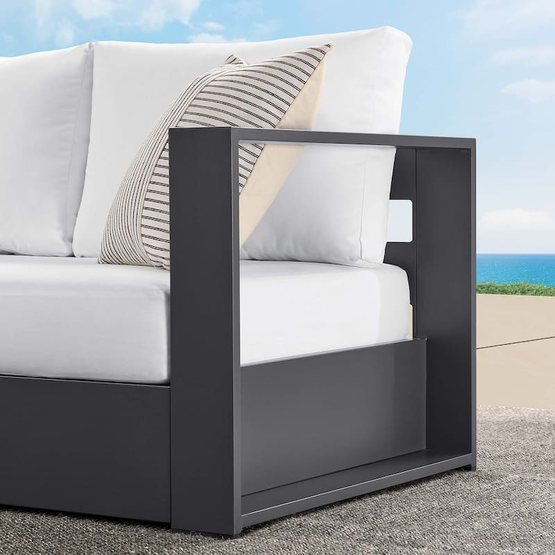Tahoe Patio Aluminum Modular Right-Facing Loveseat