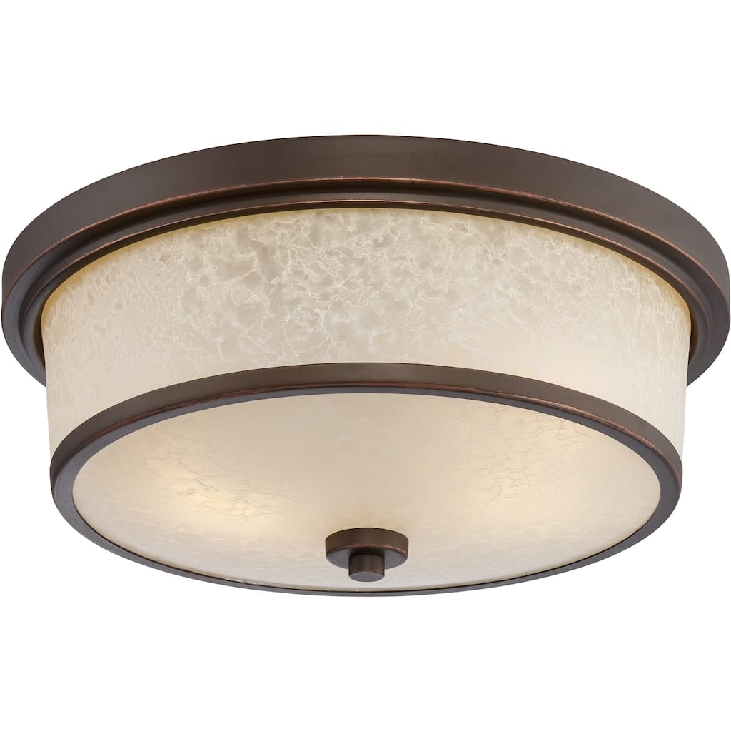 Diego LED Outdoor Flush - Mahogany Bronze