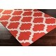 preview thumbnail 12 of 32, Hand-Woven Esme Moroccan Trellis Reversible Flatweave Wool Rug - 4' x 6'