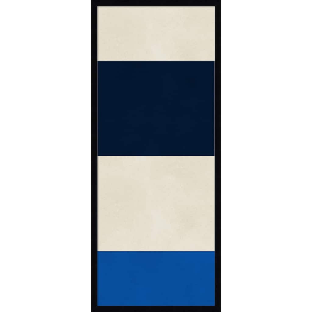 Amanti Art Framed Fabric Pinboard Overlapping geometry 6 by Vitor Costa Printed Bulletin Board