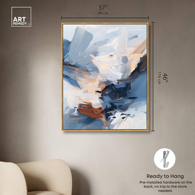 A Symphony in White I Canvas by Art Remedy