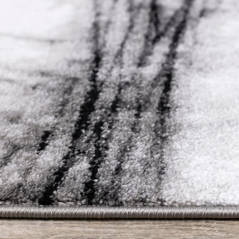 Perry Collection - Grey Shatter Rug