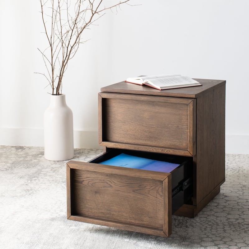 SAFAVIEH Couture Vordis 2-Drawer Nightstand