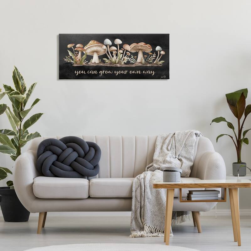 Stupell Grow Your Own Way Canvas Wall Art Design By Marla Rae